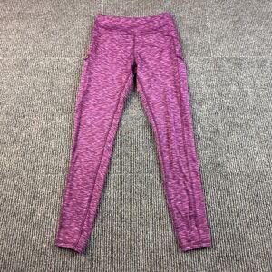 Z by Zobha Womens Small Purple Space Dye High Waisted Athletic Leggings ZLL0199S